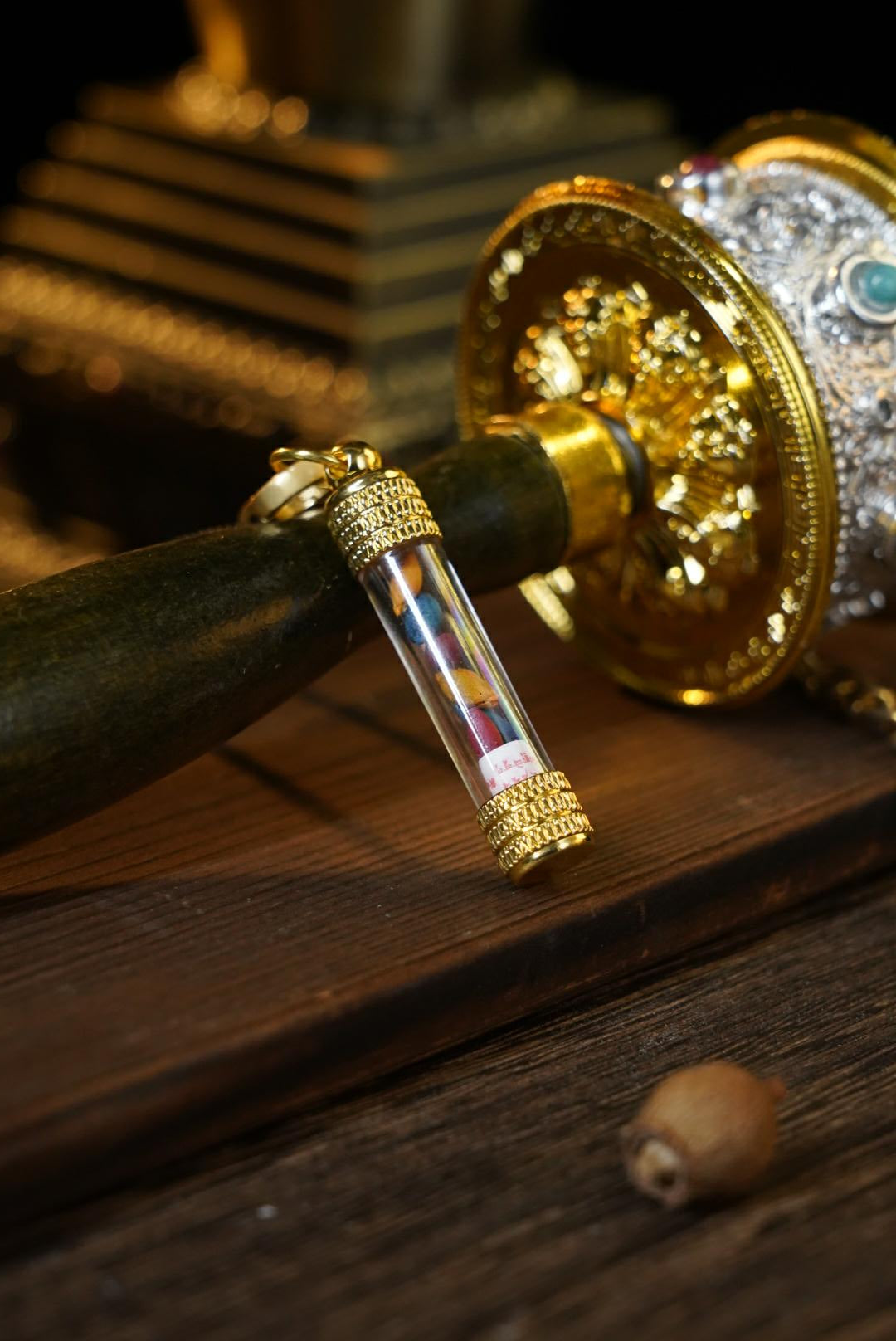 【欢喜管】铜合金棉绳项链 简约日常 珍贵符管项链 男女通用