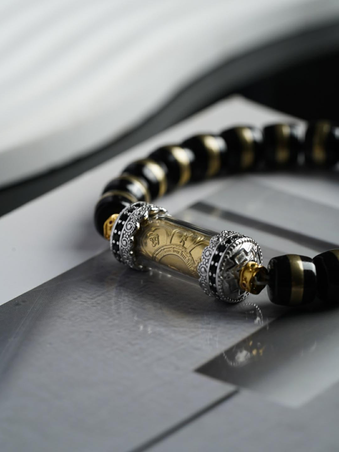 【五方管】925银五方财手串 精致典雅 男女通用 随身招财手链