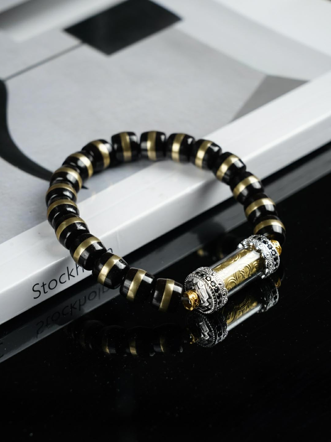 【五方管】925银五方财手串 精致典雅 男女通用 随身招财手链