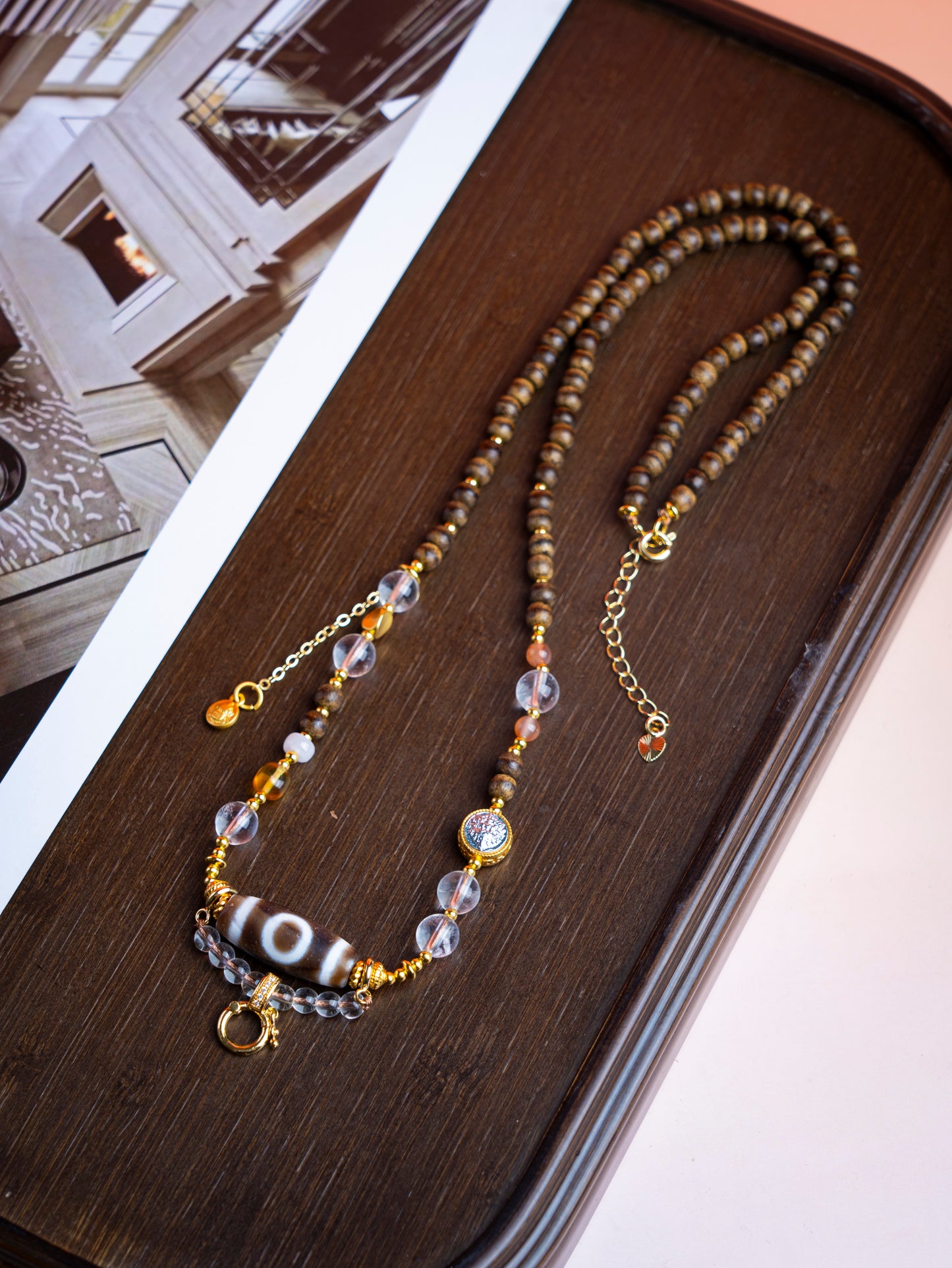 珠串【搭配擦擦唐卡专用】原创手工编织珠链合集 精致大气显贵 非遗工艺