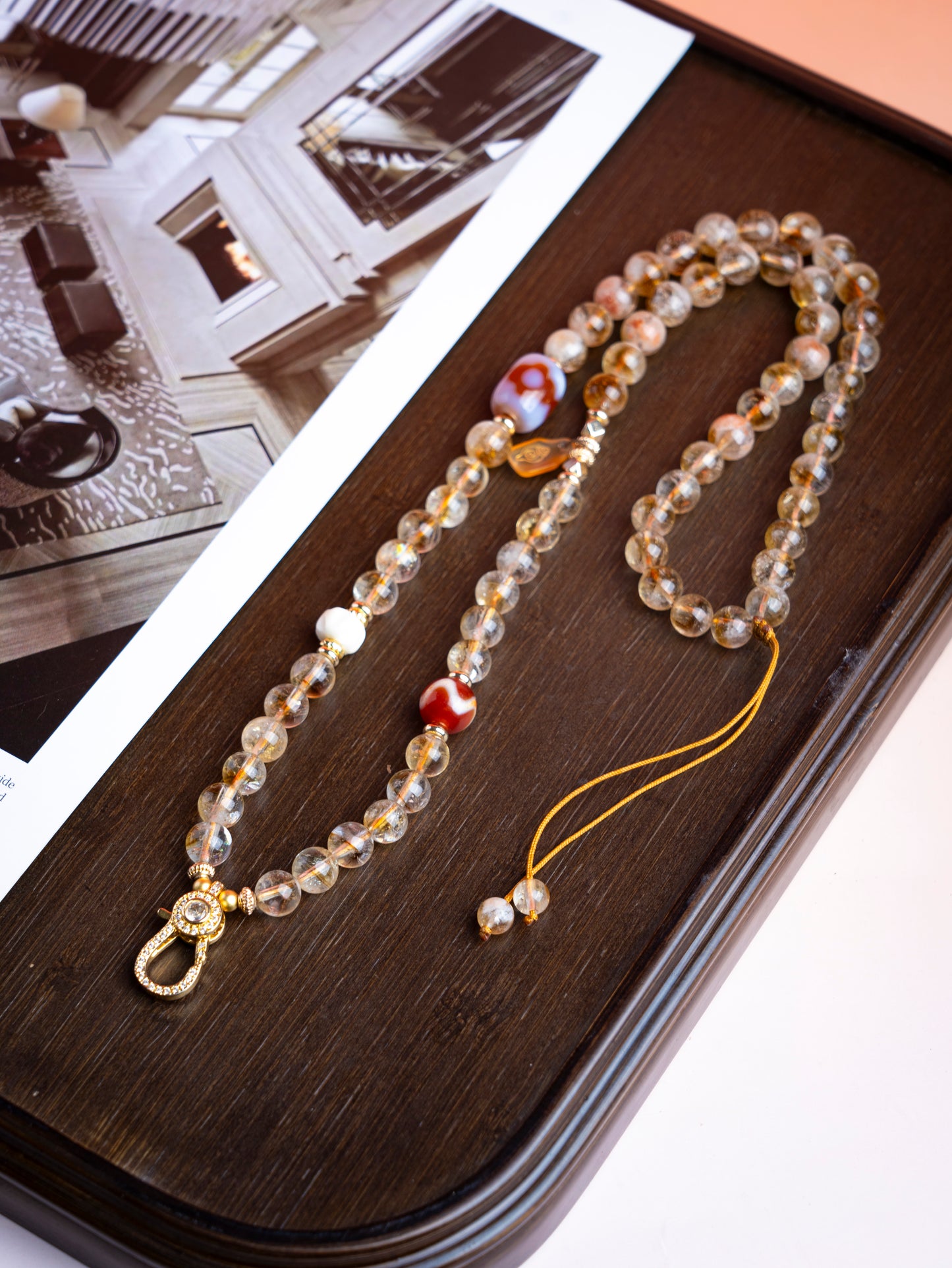 珠串【搭配擦擦唐卡专用】原创手工编织珠链合集 精致大气显贵 非遗工艺