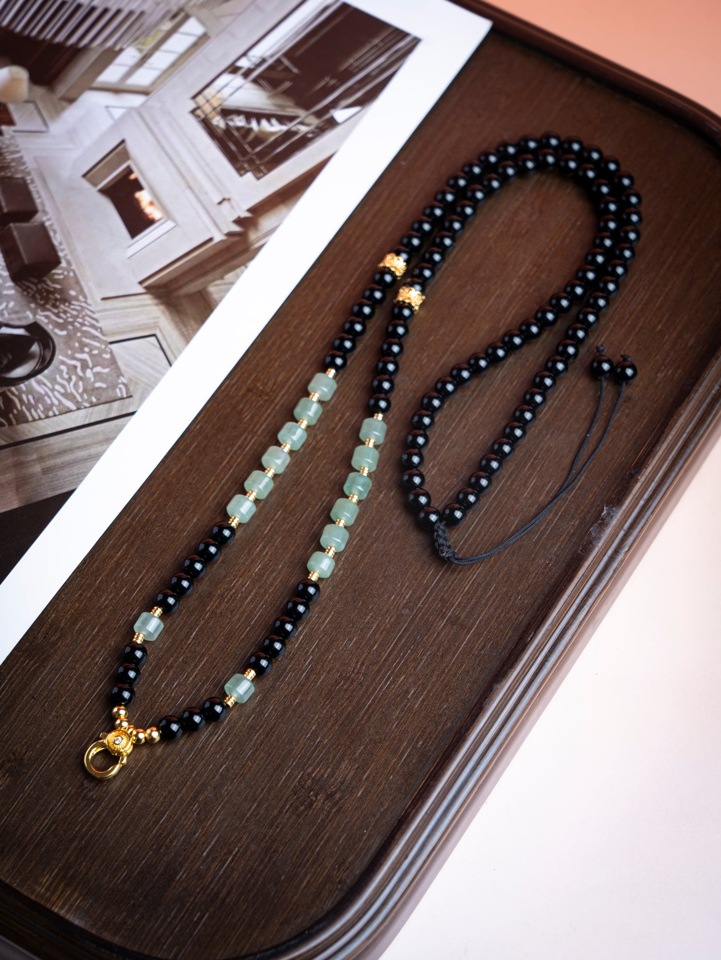 珠串【搭配擦擦唐卡专用】原创手工编织珠链合集 精致大气显贵 非遗工艺