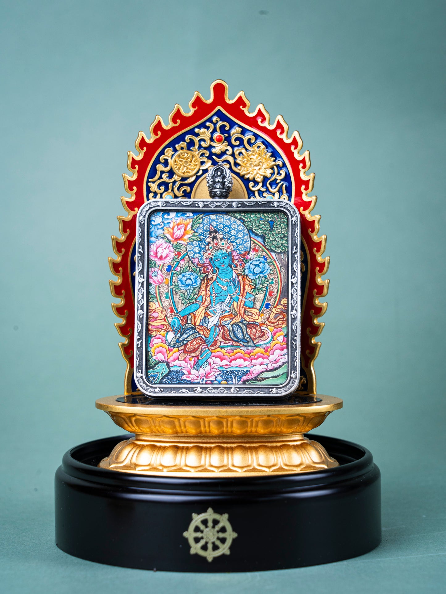 【度母唐卡合集】 大师手绘开光绿度母唐卡 藏传佛教观音化身佛像 镇宅祈福