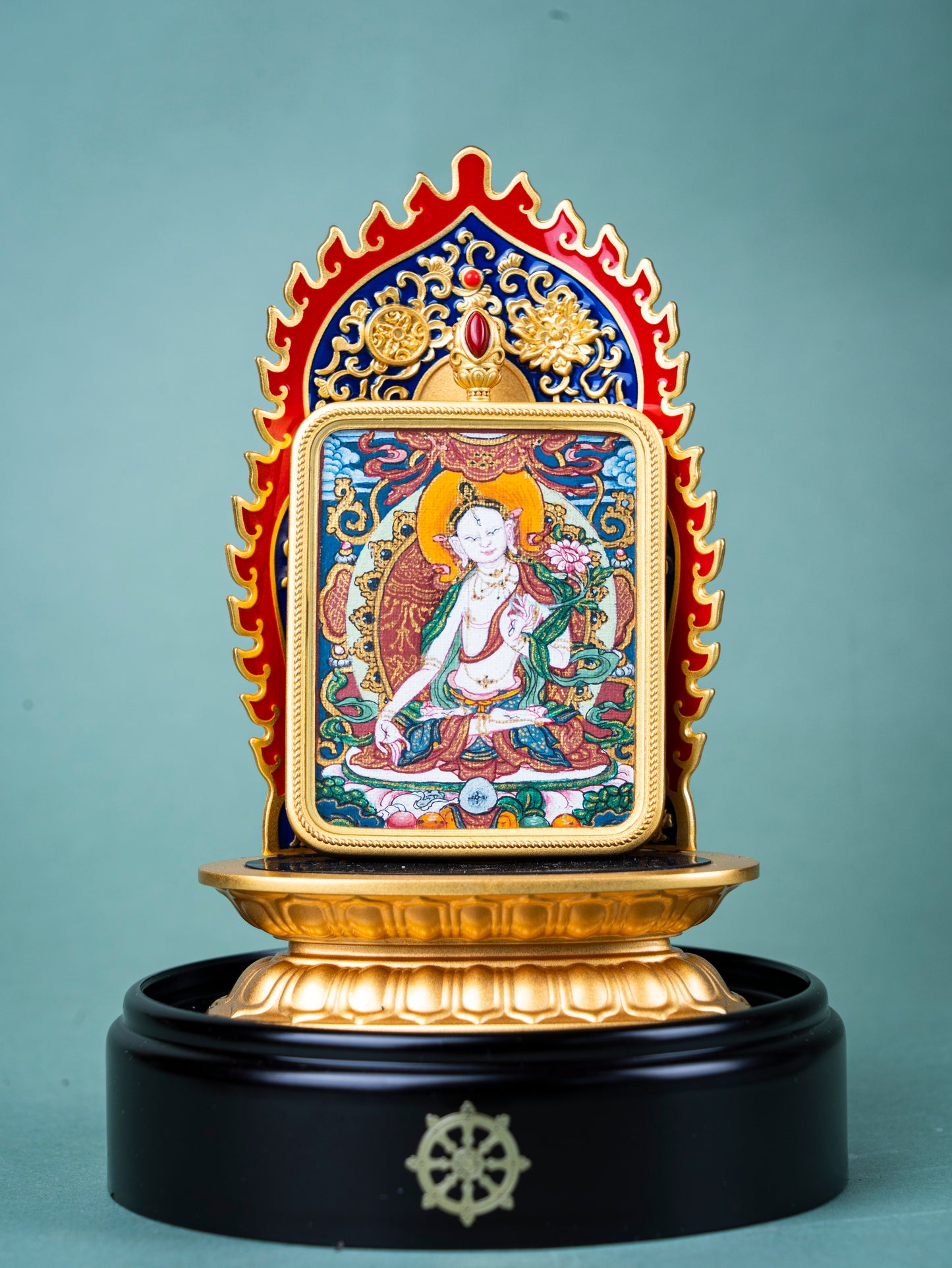 【度母唐卡合集】 大师手绘开光绿度母唐卡 藏传佛教观音化身佛像 镇宅祈福