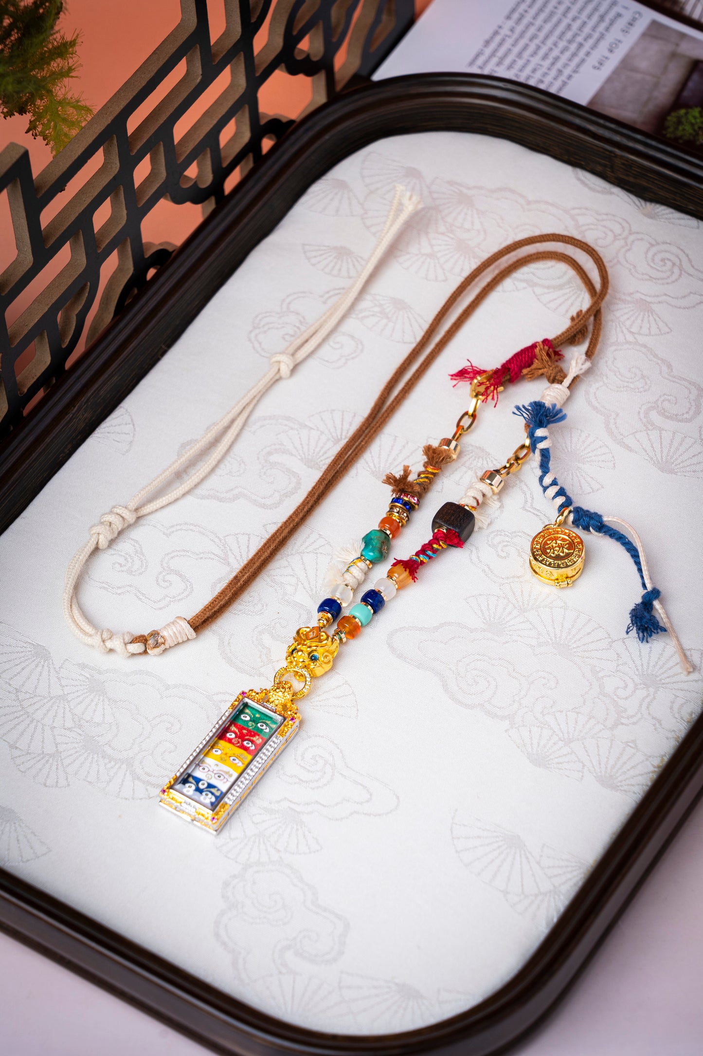 【五方来财】五方财尊多宝吊坠链 招财